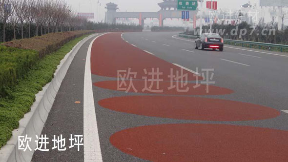 公交專用車道彩色路面m.zsjkw.cn