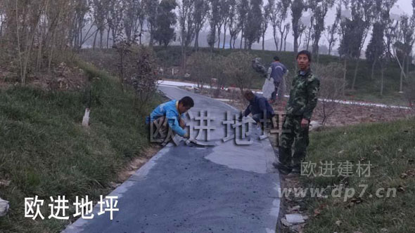 彩色壓模地坪-歐進(jìn)地坪m.zsjkw.cn